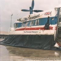 SRN4s damaged at sea